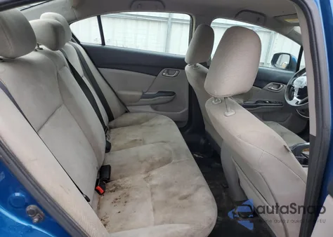 2013 Honda Civic Lx from USA, damaged, VIN 2HGFB2F54DH555748